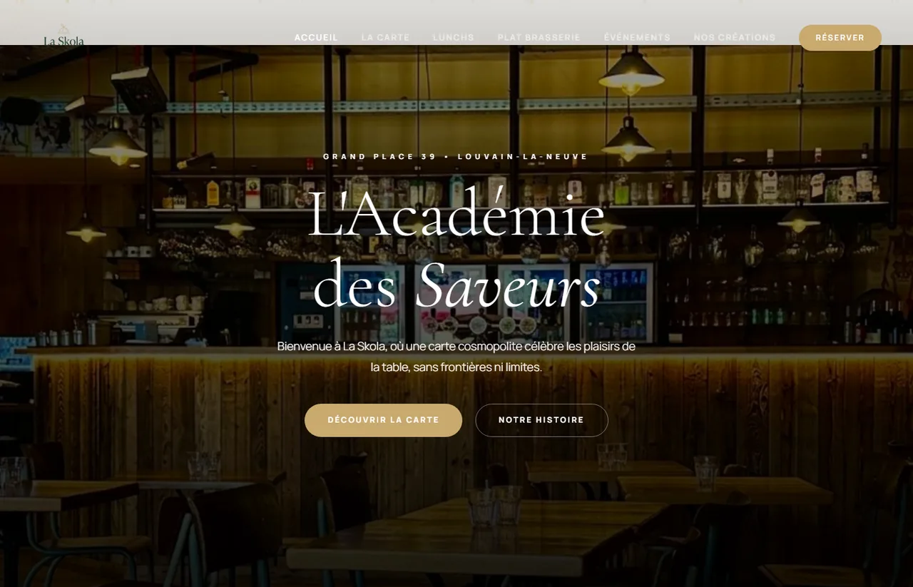 La Skola — Accueil